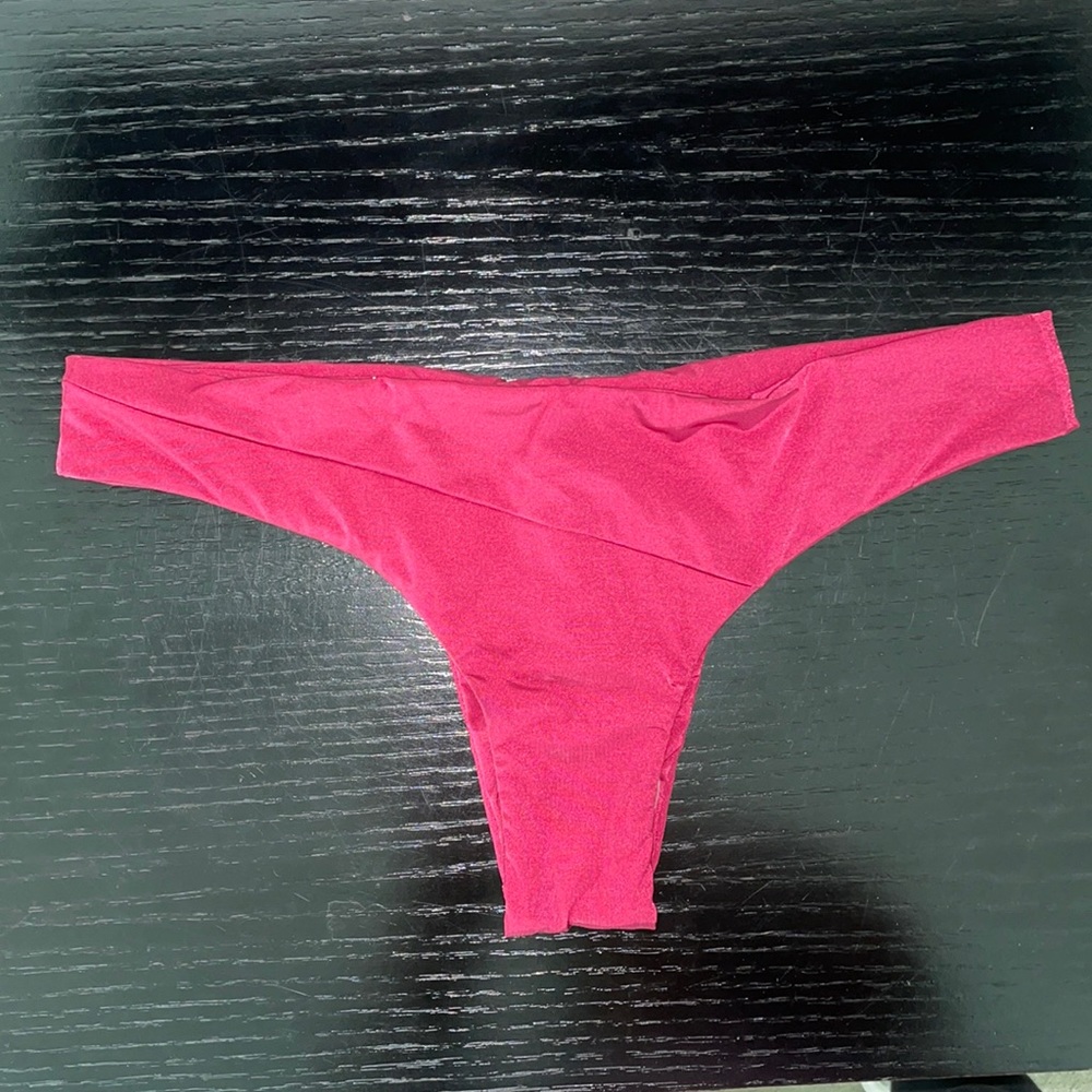 Cheeky Maroon Volcom Bikini Bottoms